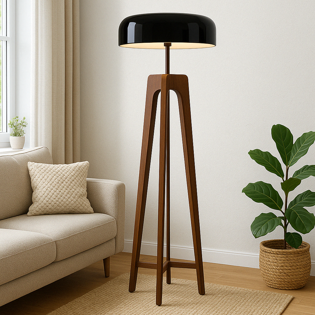 Gulvlampe i nordisk stil