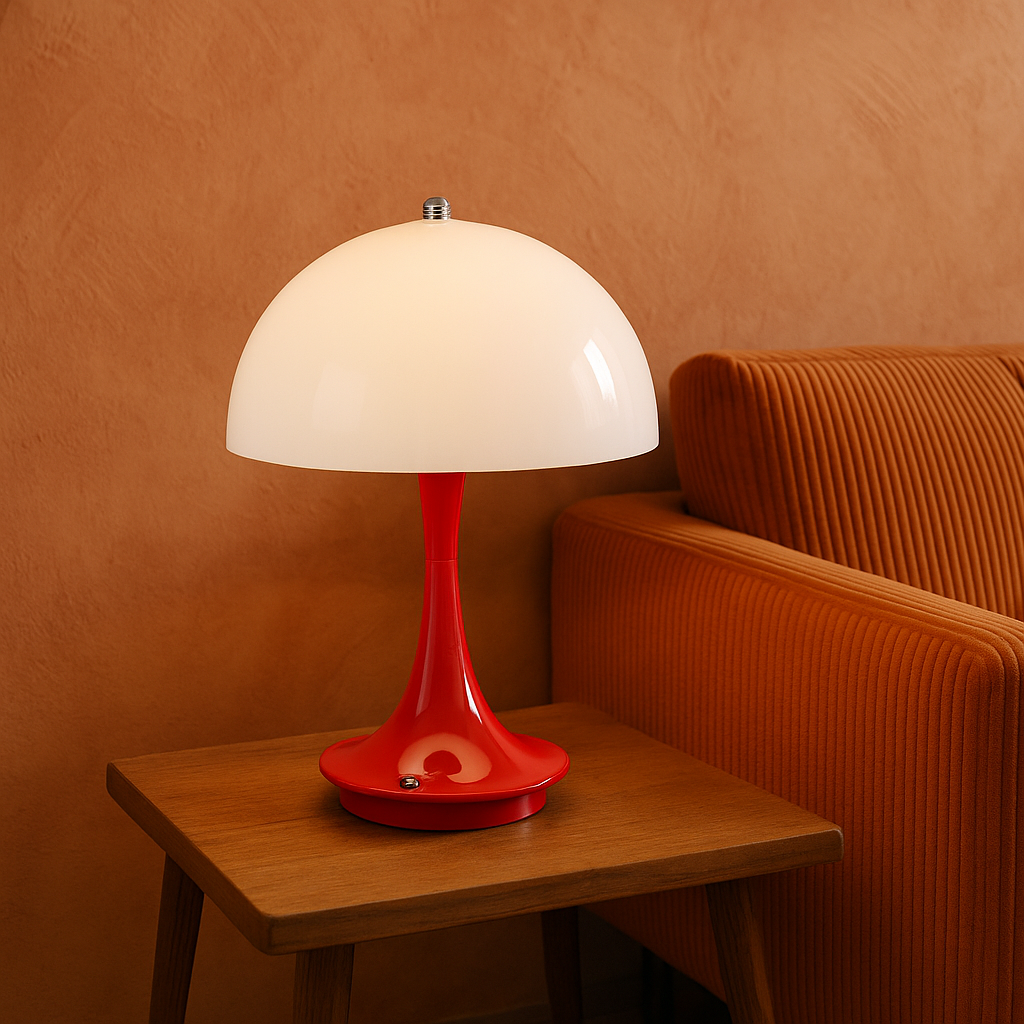 Champignon-bordlampe