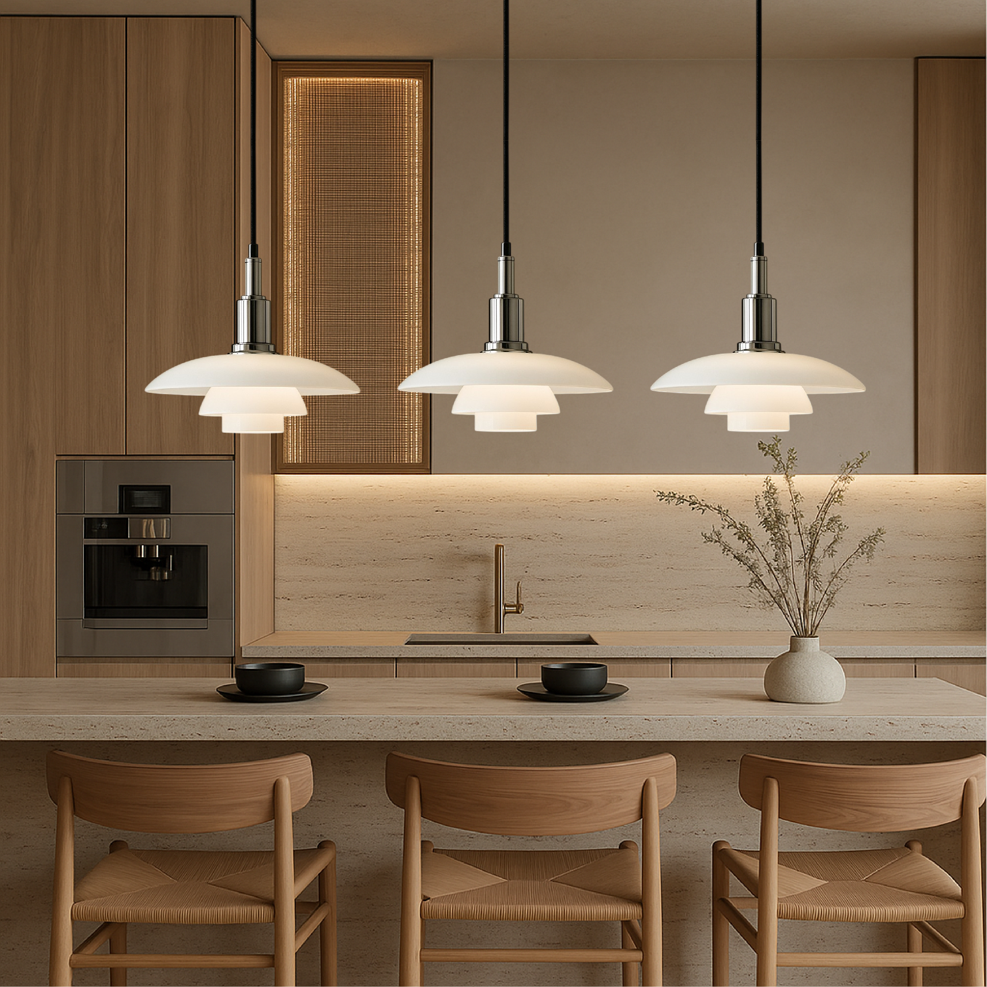 2/3 Head Dansk designer pendel