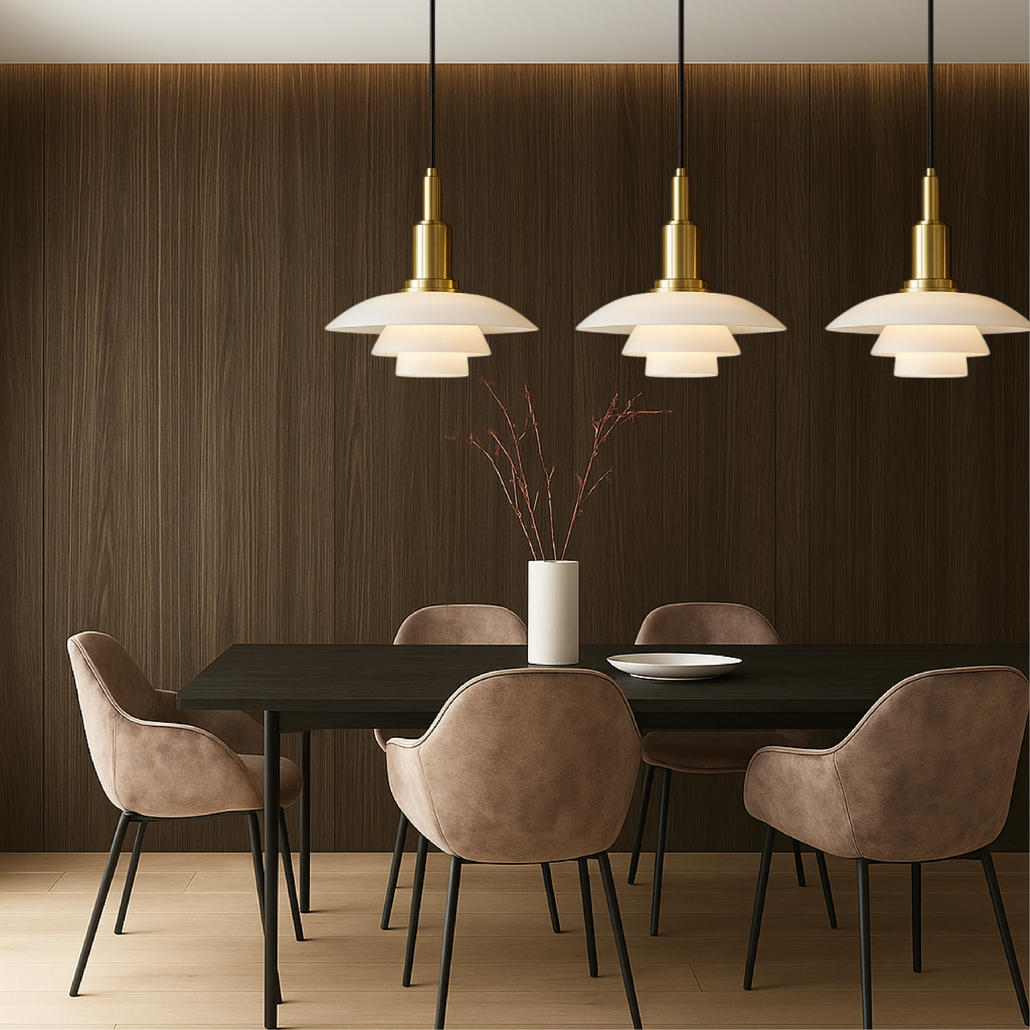 2/3 Head Dansk designer pendel