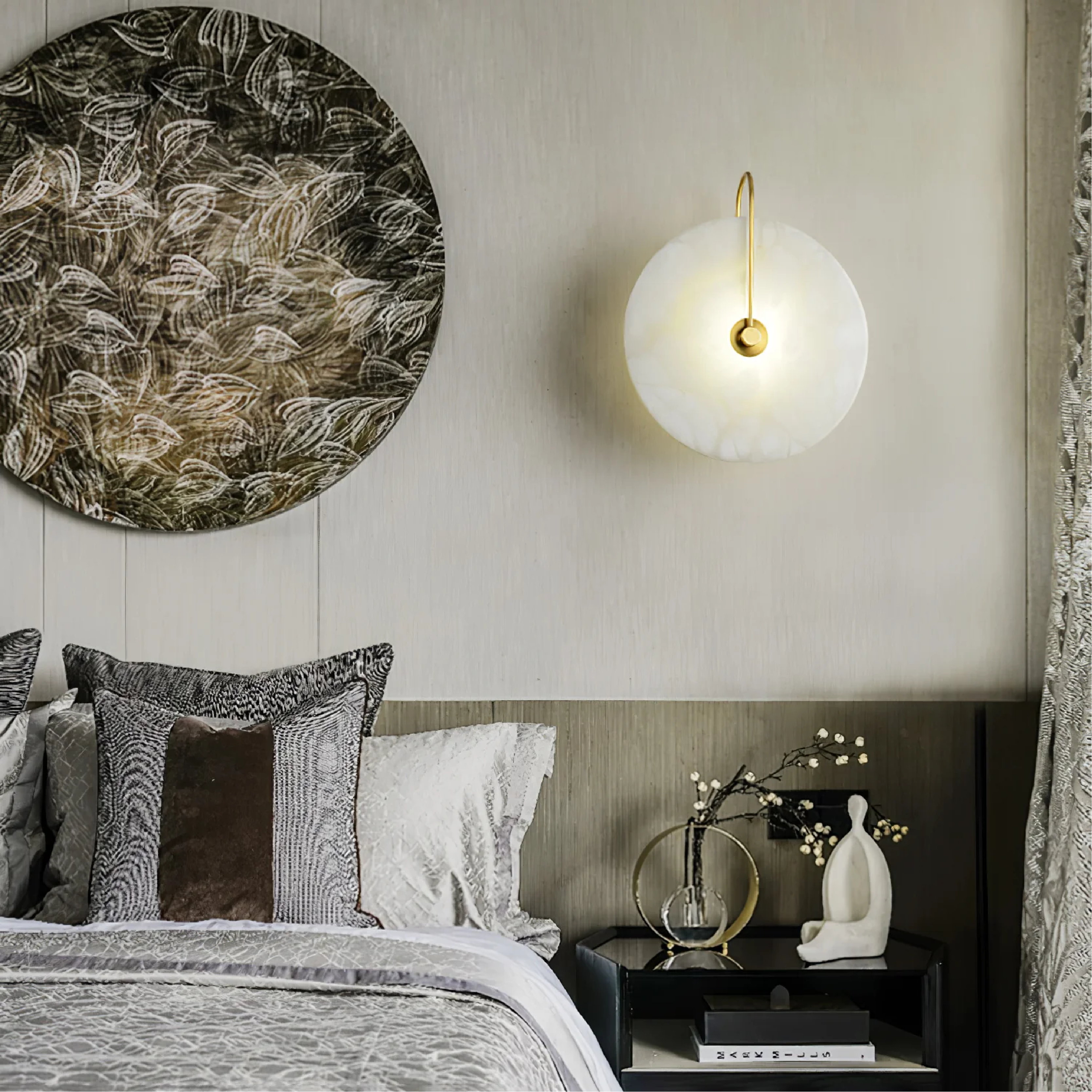 Alab Marble LED-væglampe