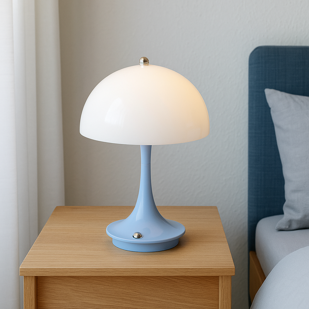 Champignon-bordlampe