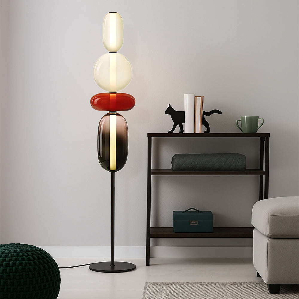 Kandiseret gulvlampe