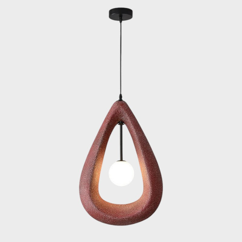 Japandi Oval Pendellampe