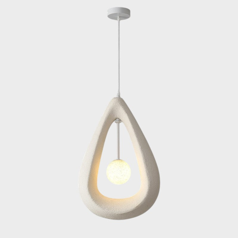 Japandi Oval Pendellampe