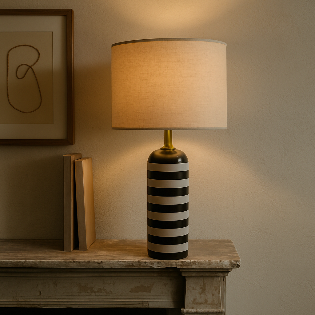 Rexo bordlampe i marmor