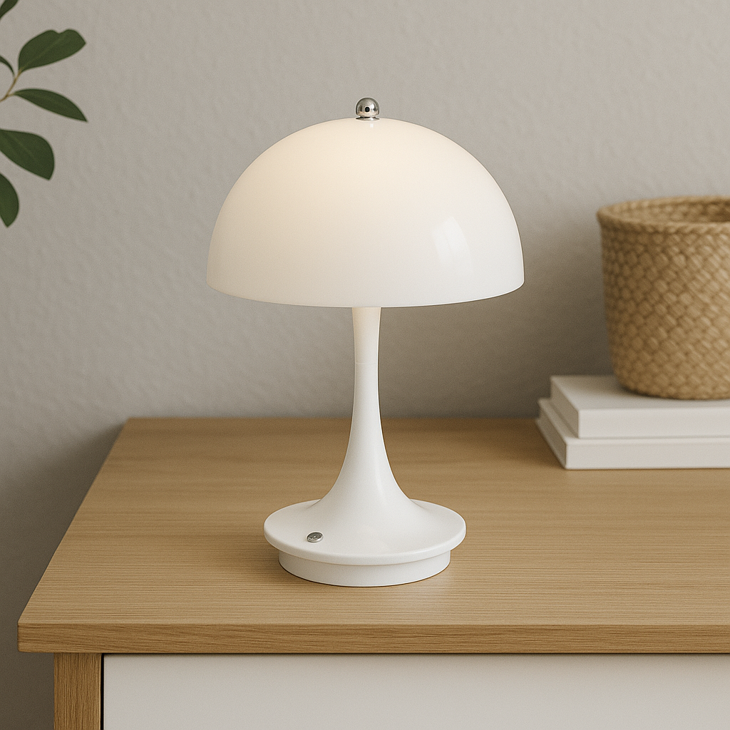 Champignon-bordlampe
