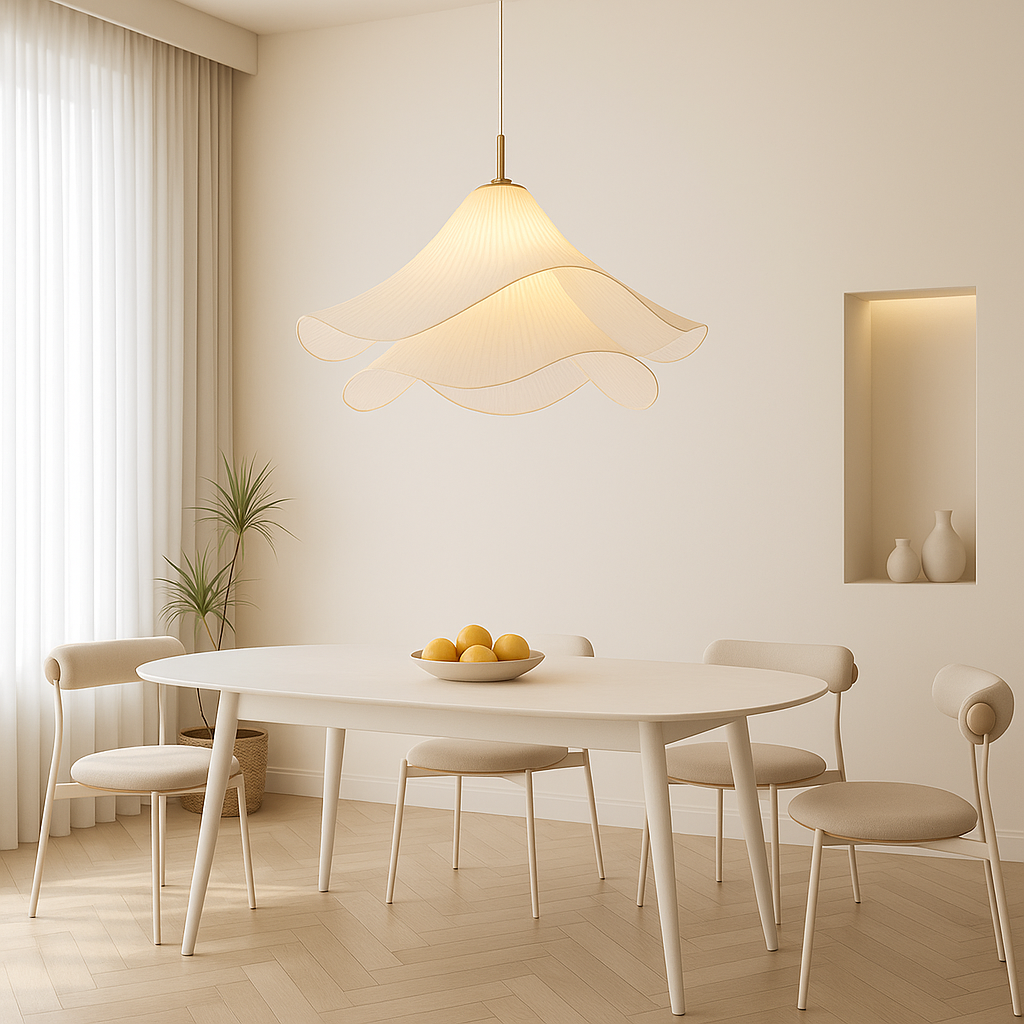 Etherule blomst pendel lampe