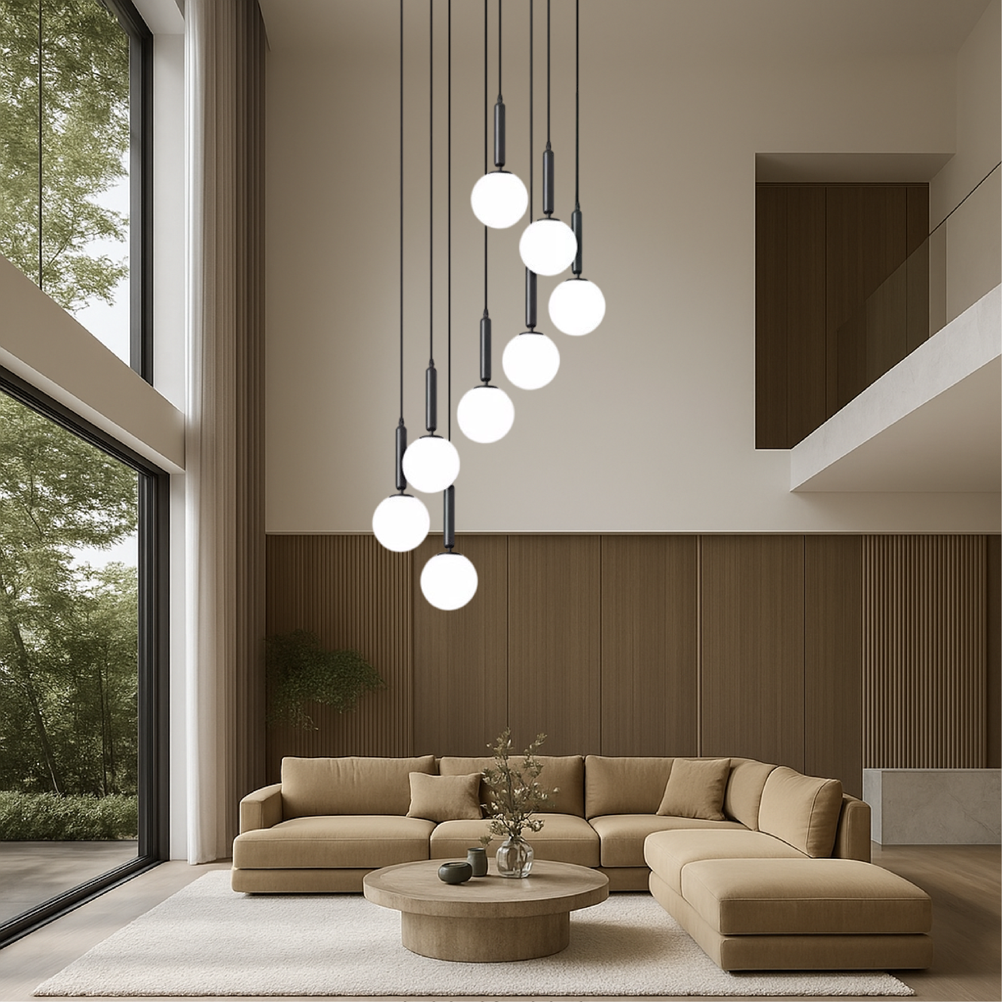 Eva's Staircase Chandelier Sort