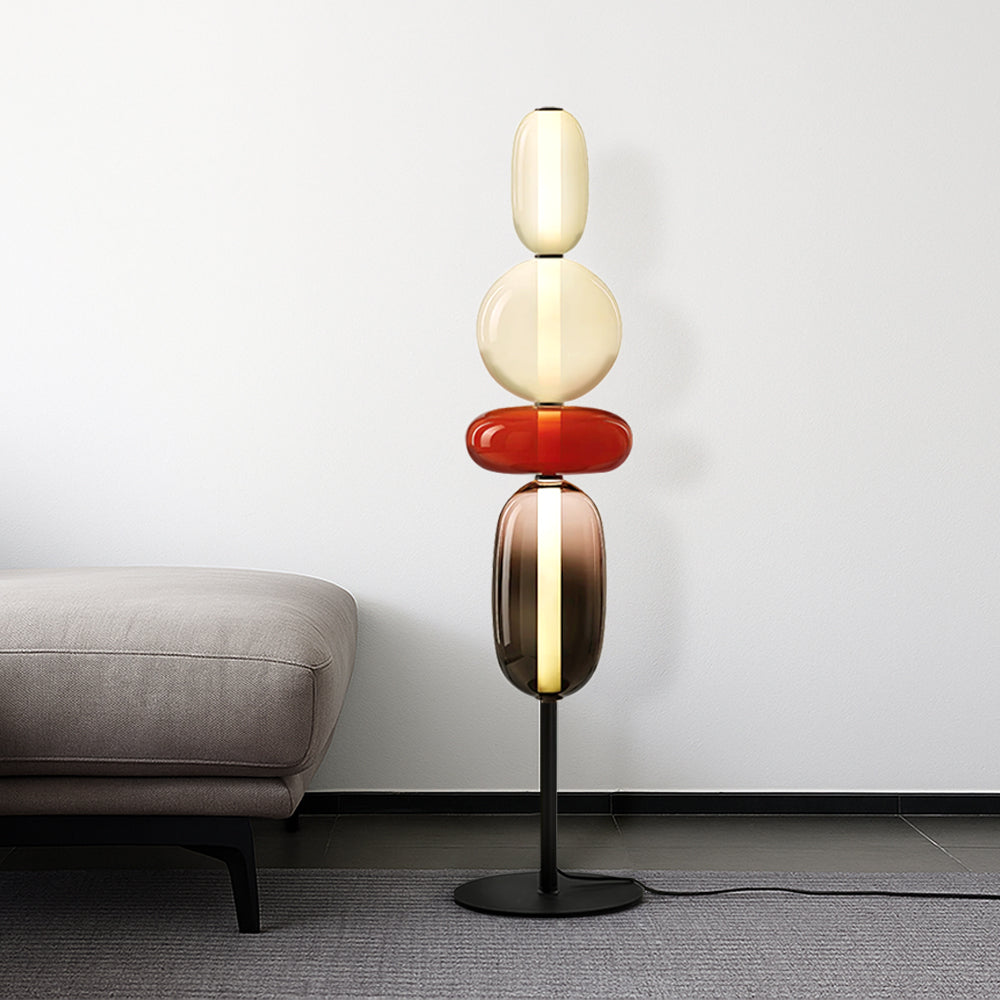 Kandiseret gulvlampe