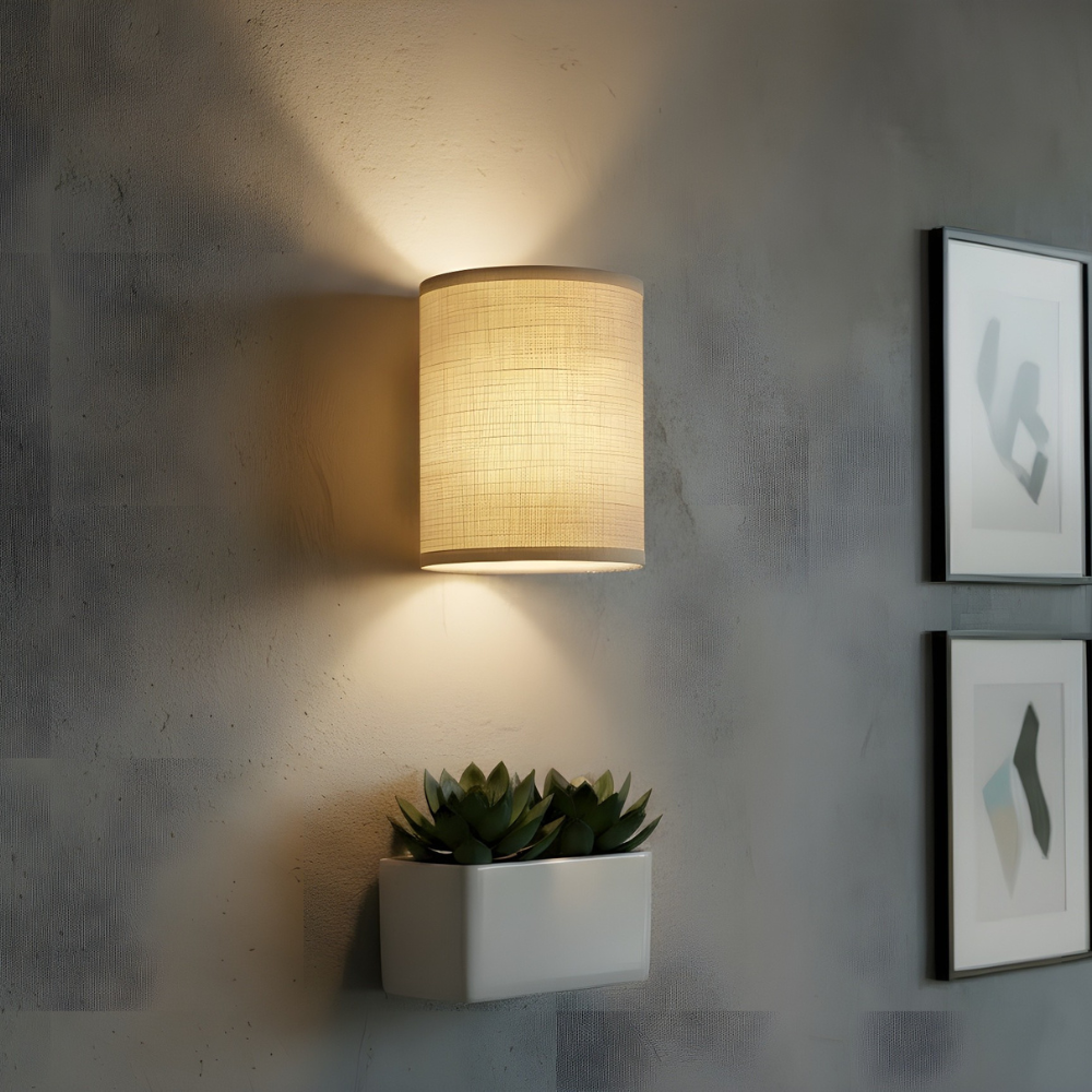 1+1 gratis stof-vægscones