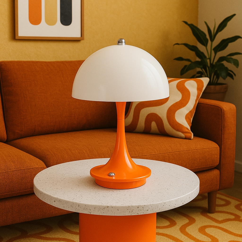 Champignon-bordlampe