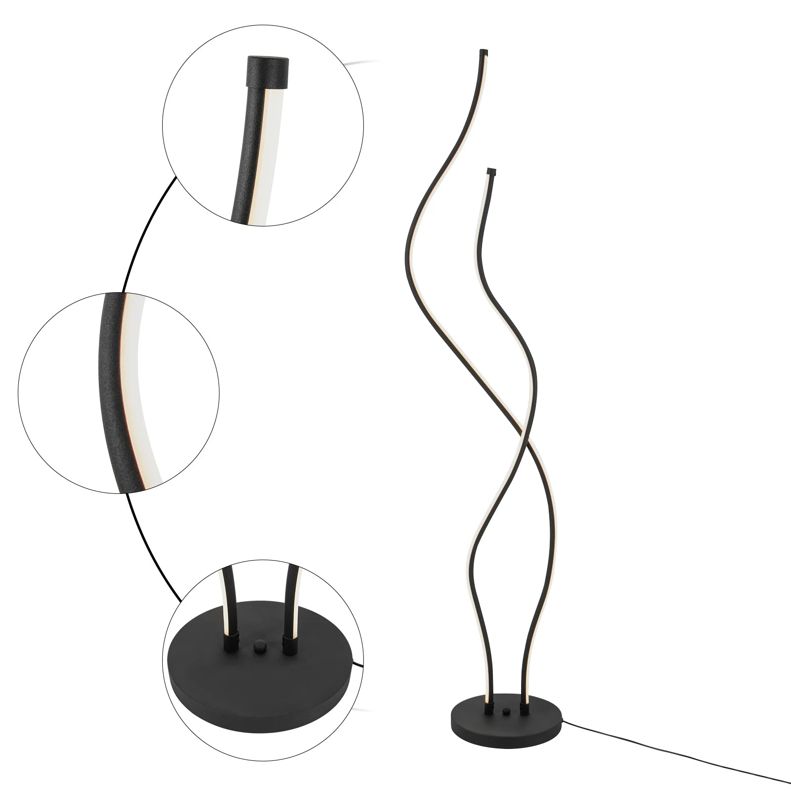 Gulvlampe i moderne stil