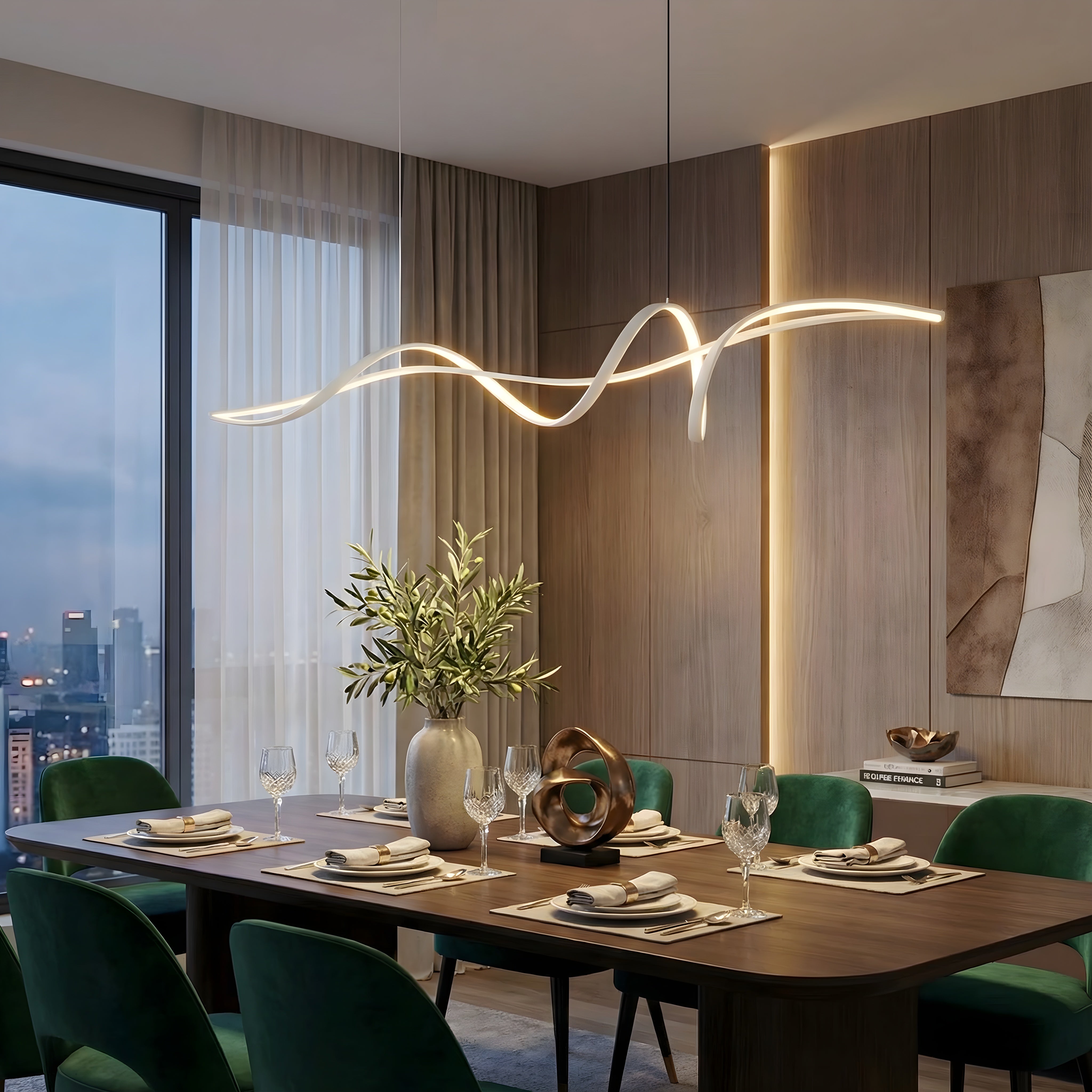 Kyra minimalistisk lysekrone