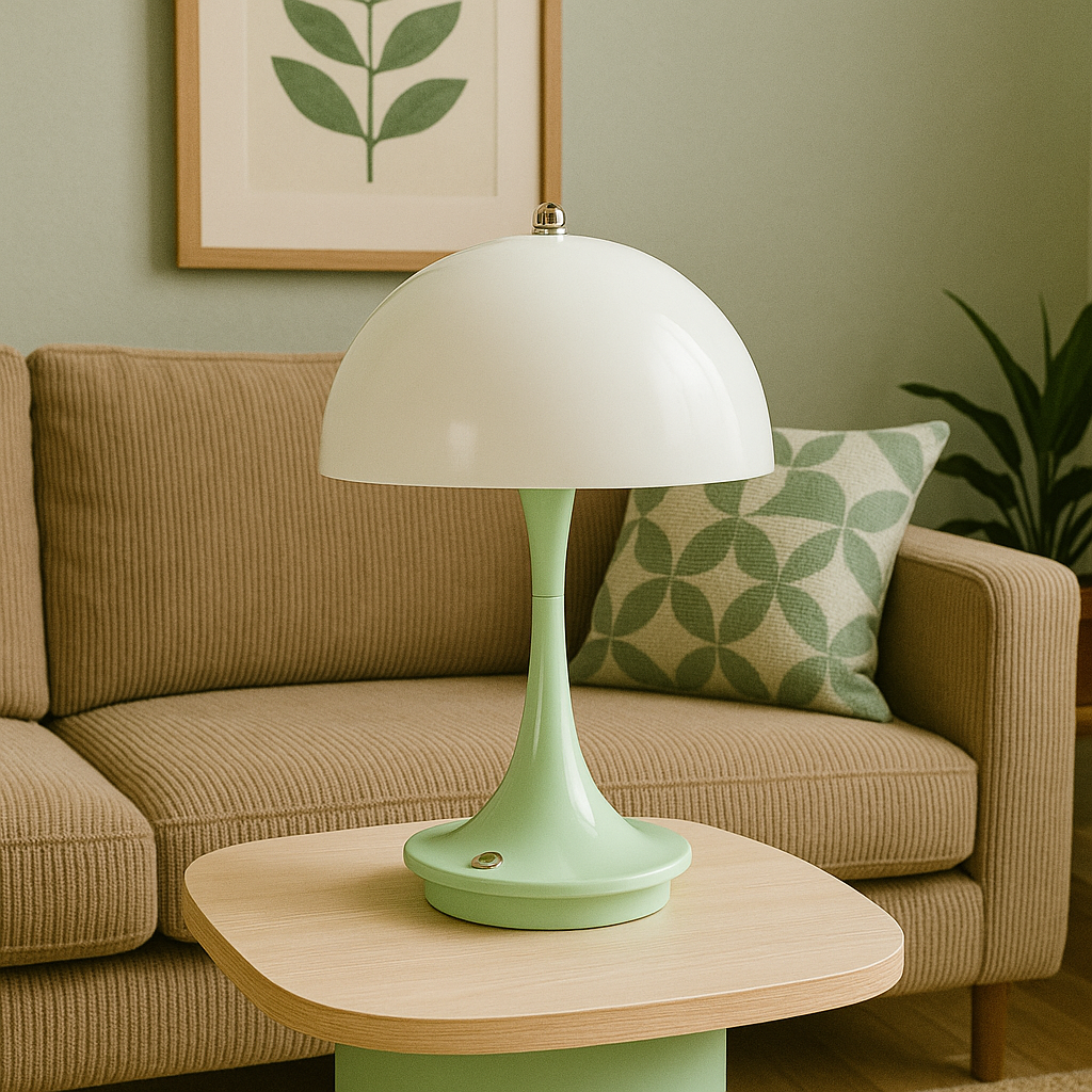 Champignon-bordlampe