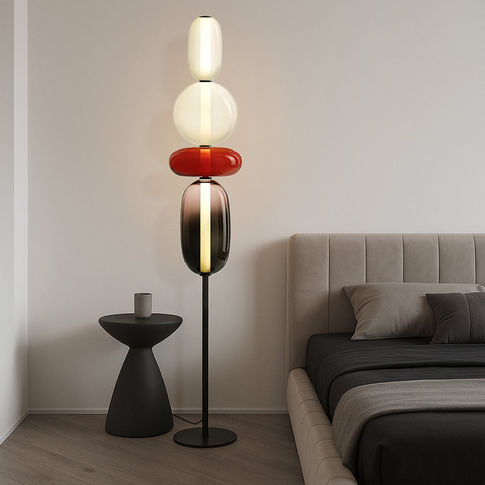 Kandiseret gulvlampe