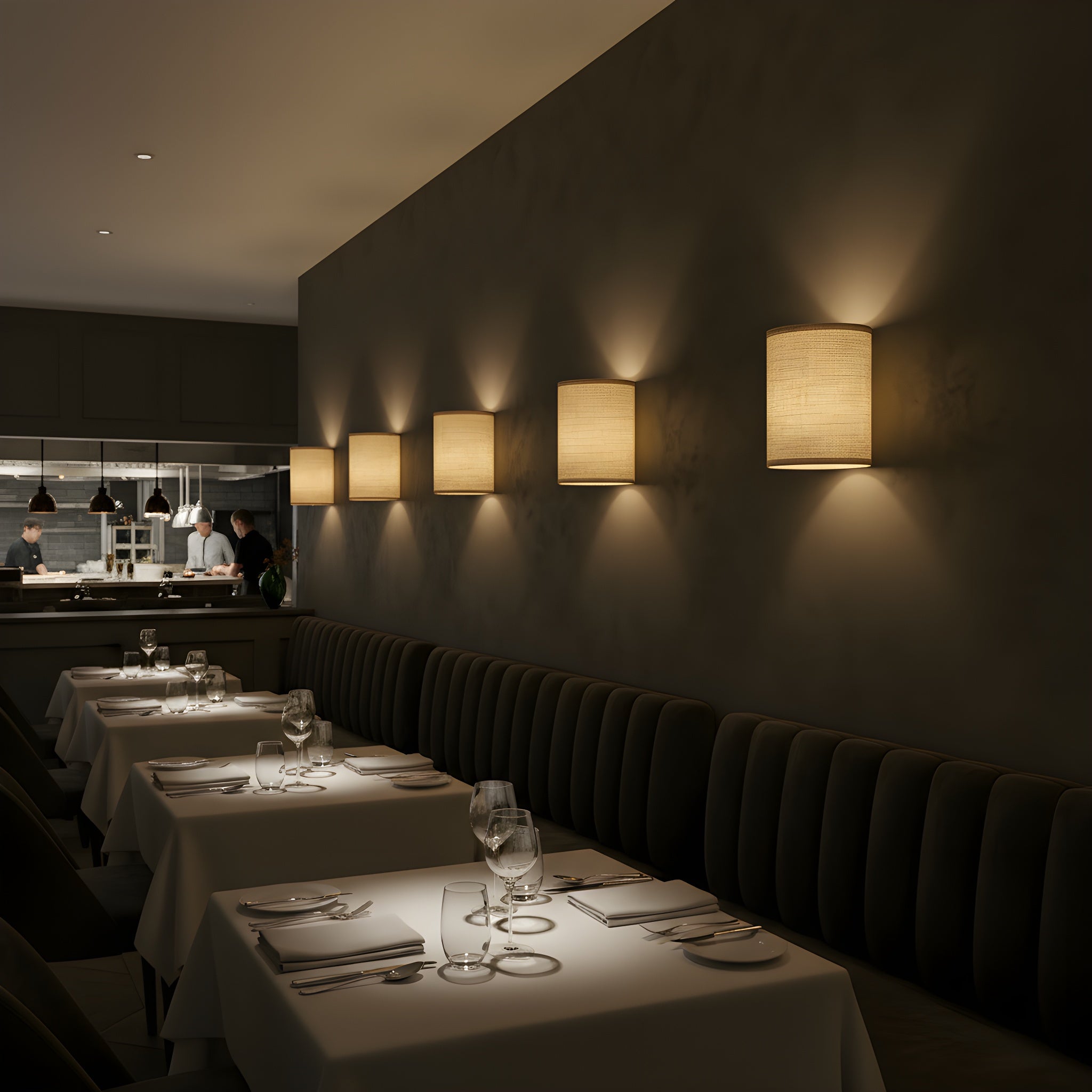 1+1 gratis stof-vægscones