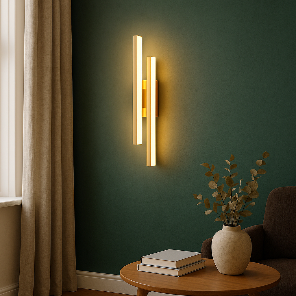 Moderne LED-væglampe