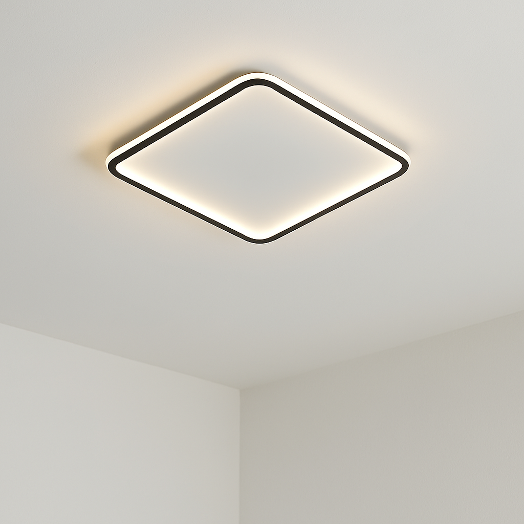 Mysaglobe Skandinavisk firkantet loftslampe