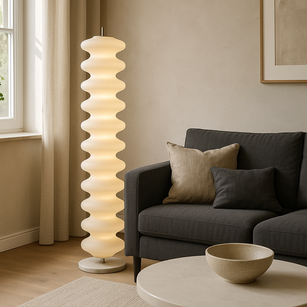 Nordisk LED-gulvlampe