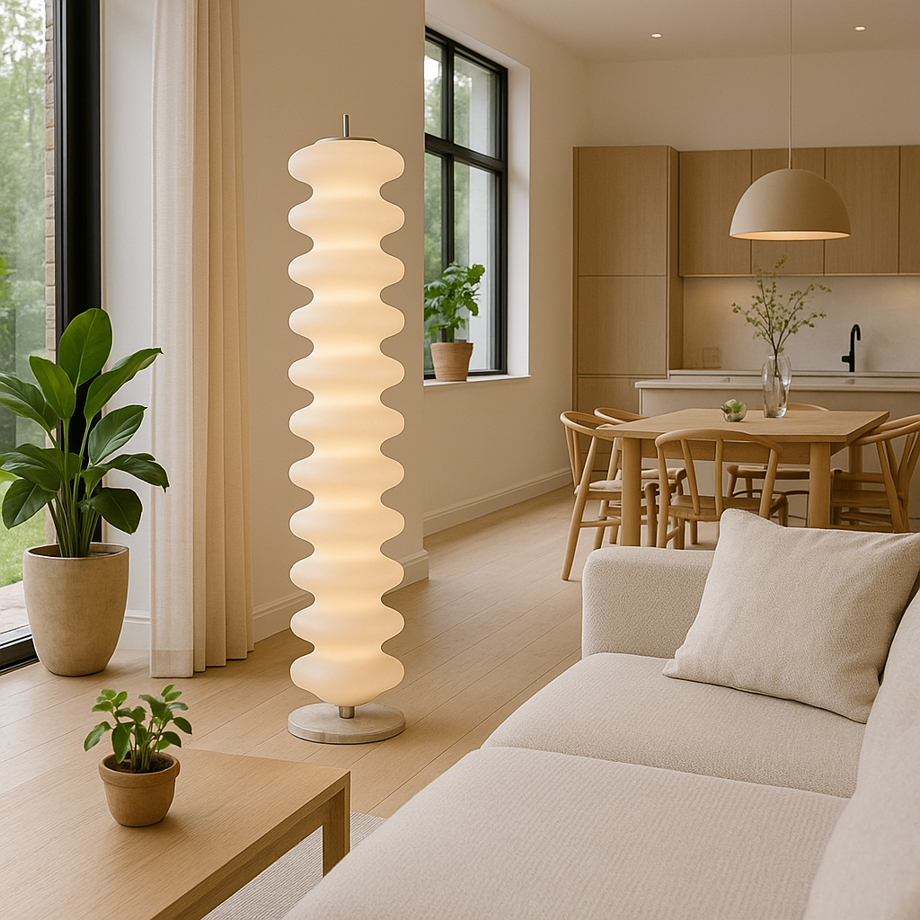Nordisk LED-gulvlampe