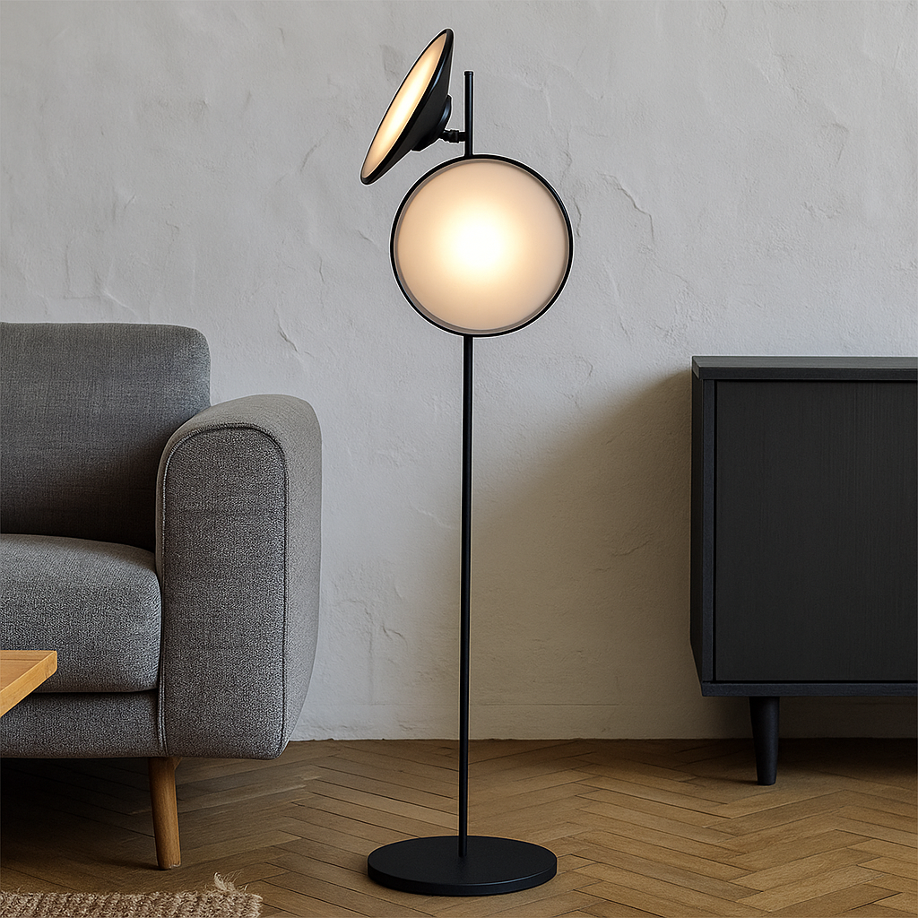 Glaru moderne gulvlampe