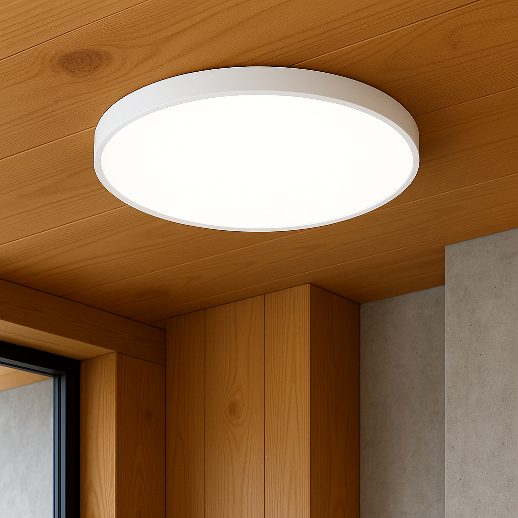 Ultratynd loftslampe