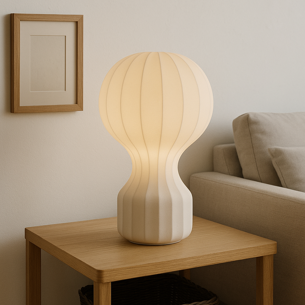 Wabi Sabi bordlampe i silke