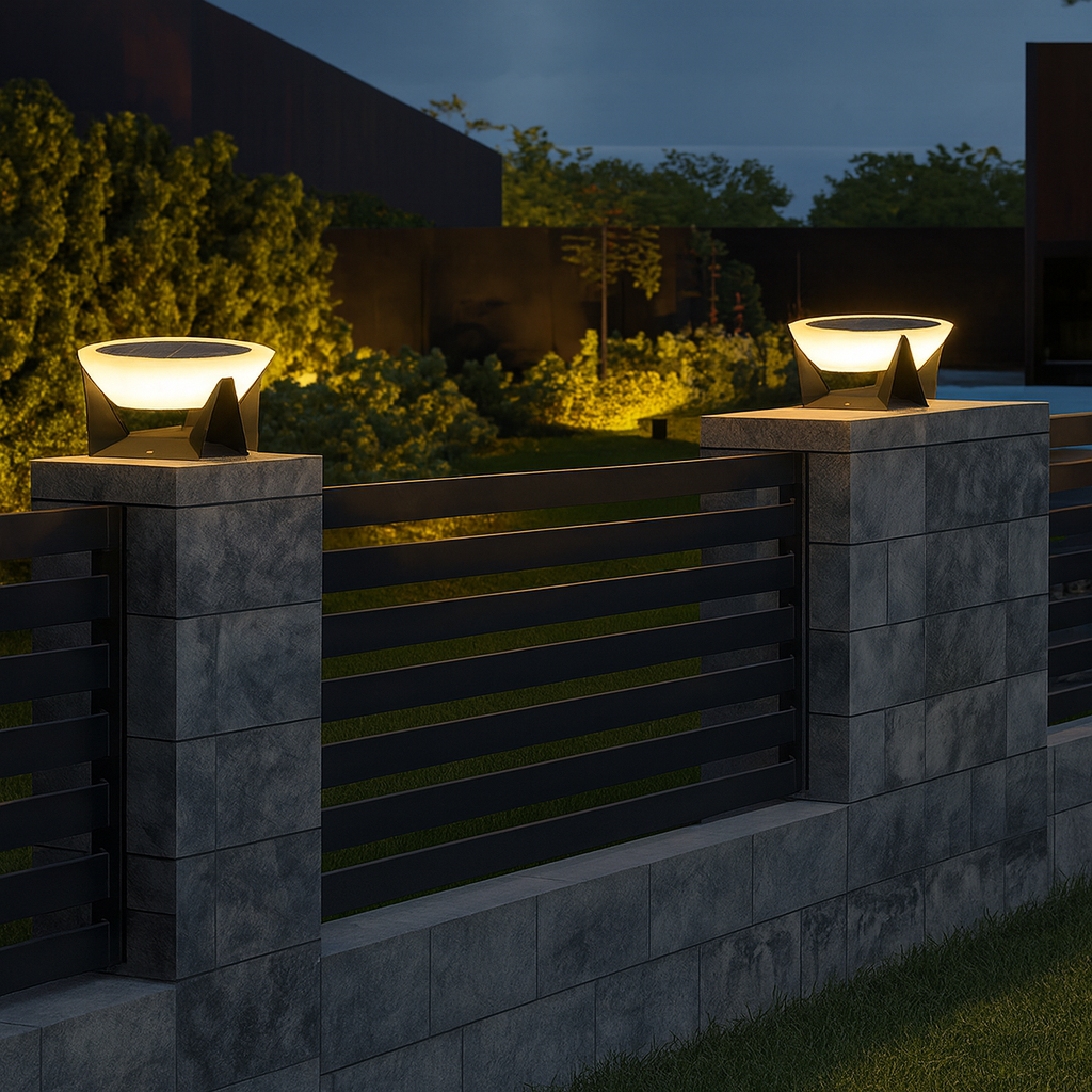 Solar landingslys til terrasse