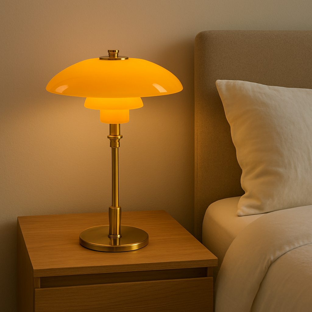 Dansk designer-bordlampe
