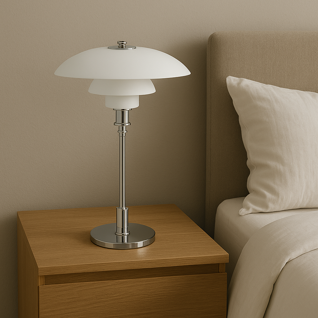 Dansk designer-bordlampe