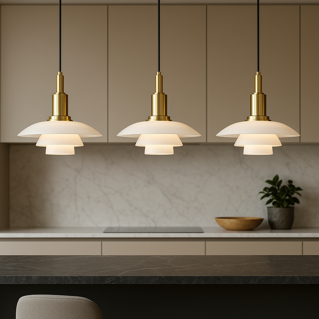 2/3 Head Dansk designer pendel