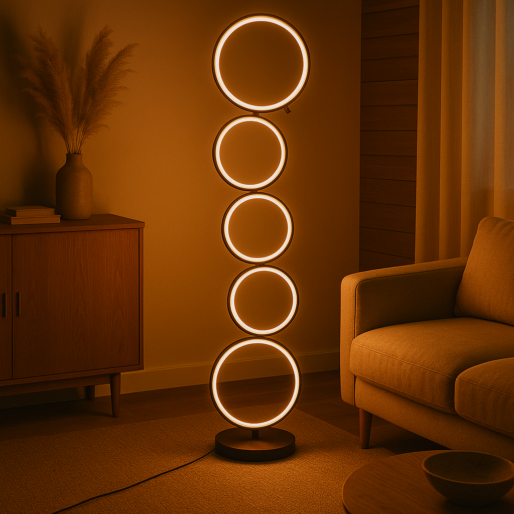 Circle's gulvlampe