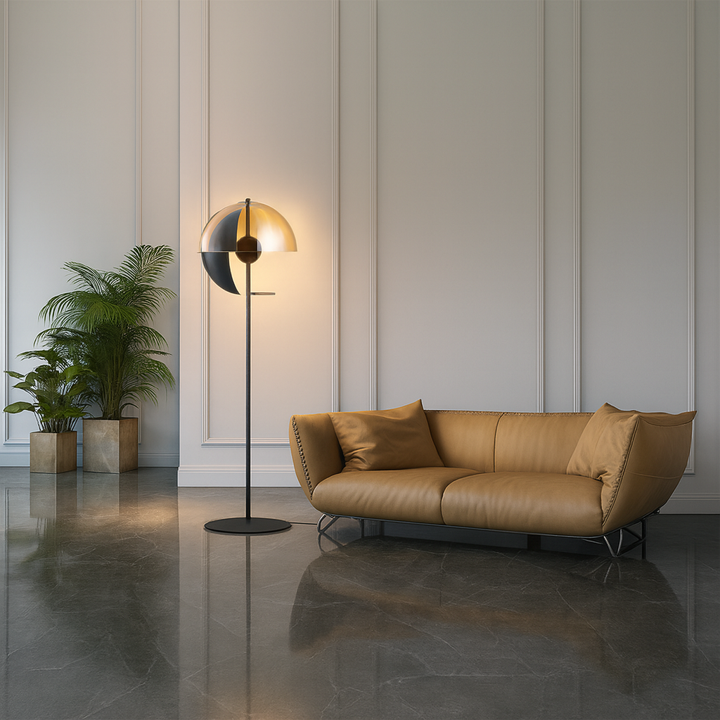 Hau Gulvlampe i glas