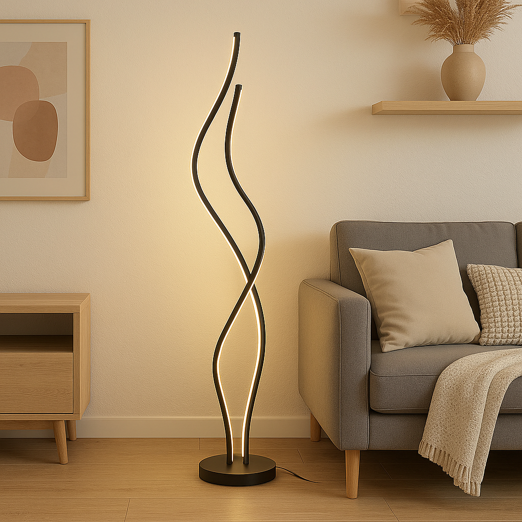 Gulvlampe i moderne stil