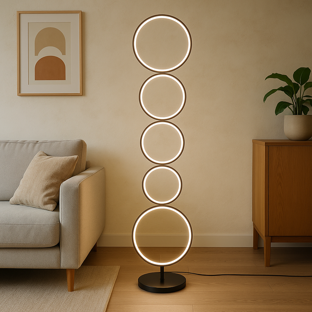 Circle's gulvlampe