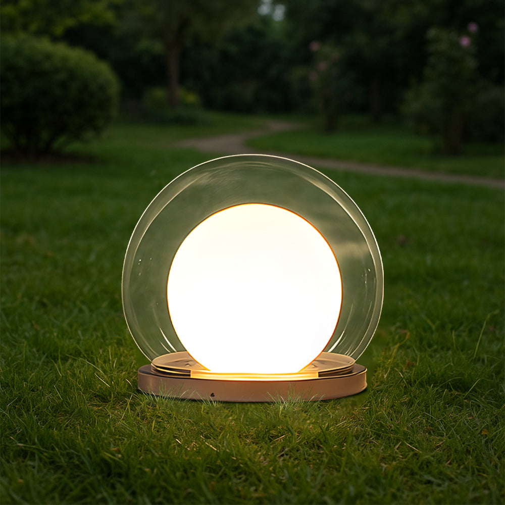 Solar søjle månelampe