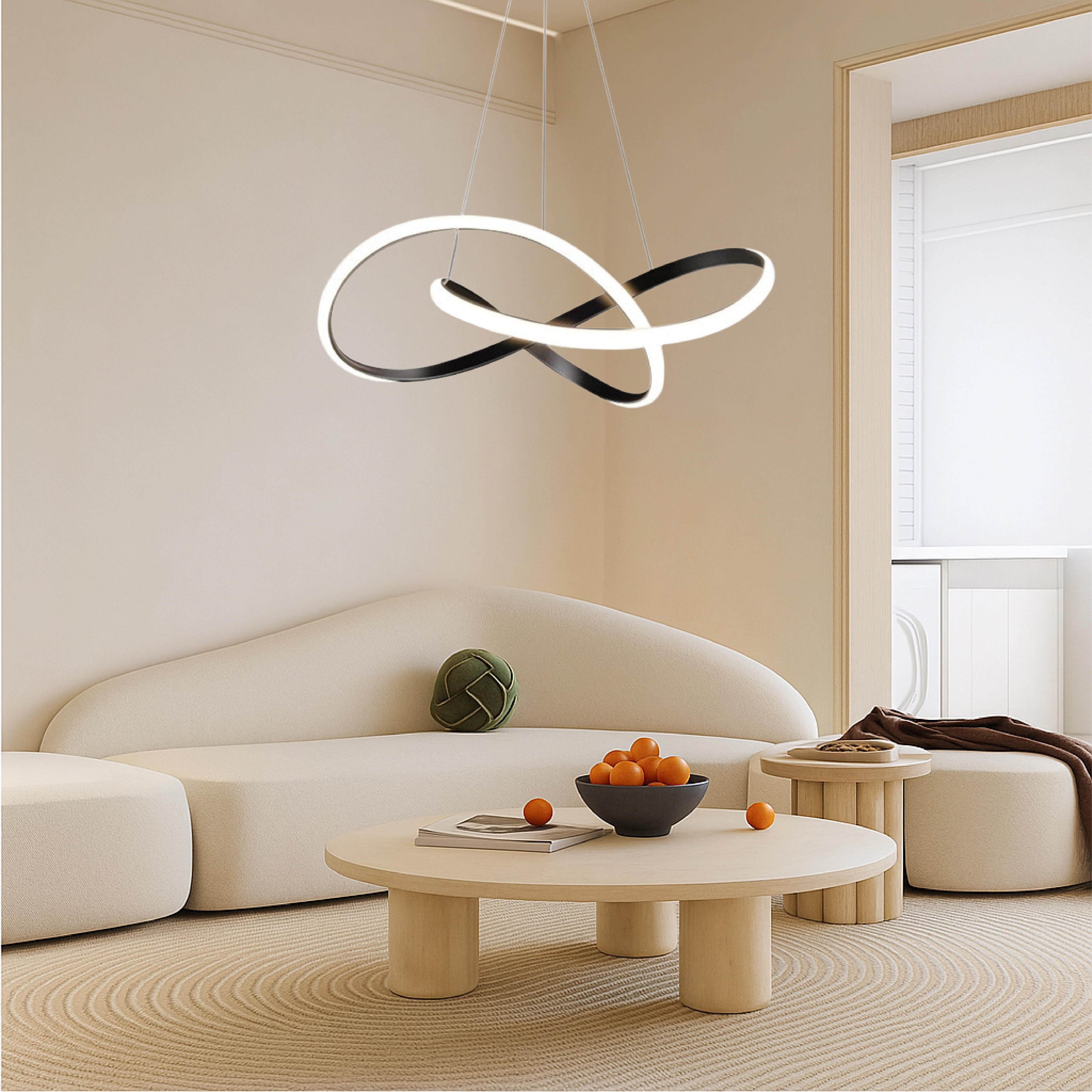 Moderne pendellampe til spisestuen
