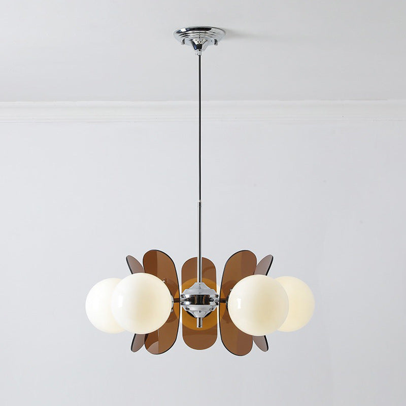 5-hovedet Bauhaus-lysekrone
