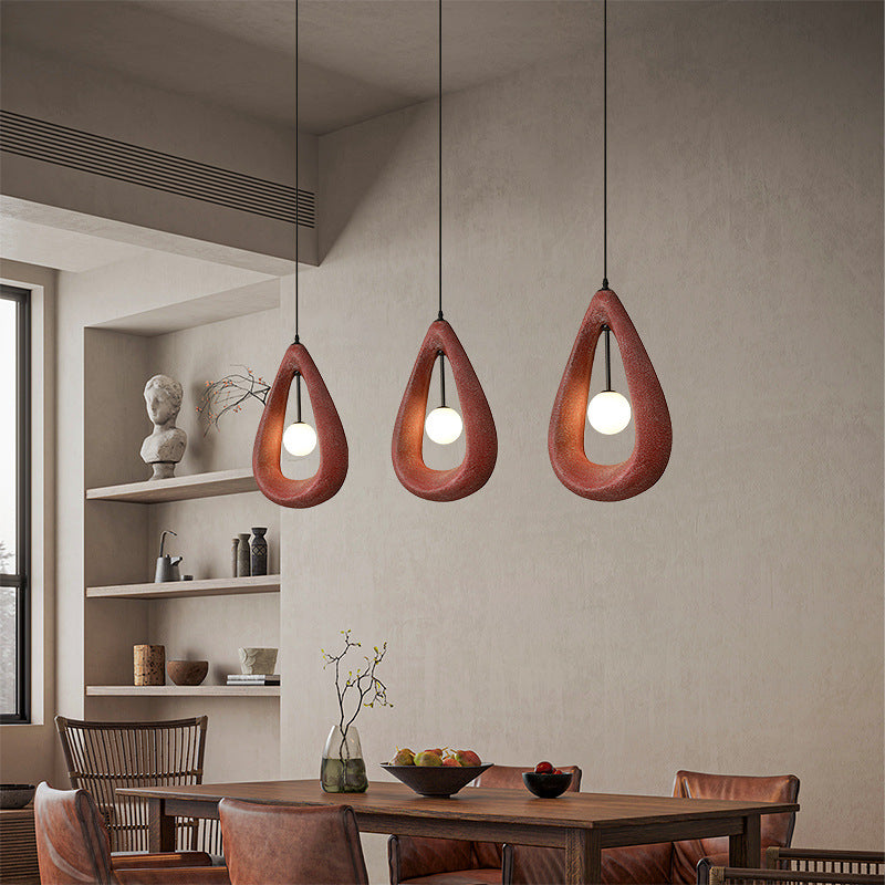 Japandi Oval Pendellampe
