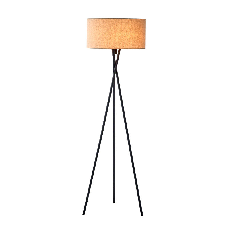 Gulvlampe i silke