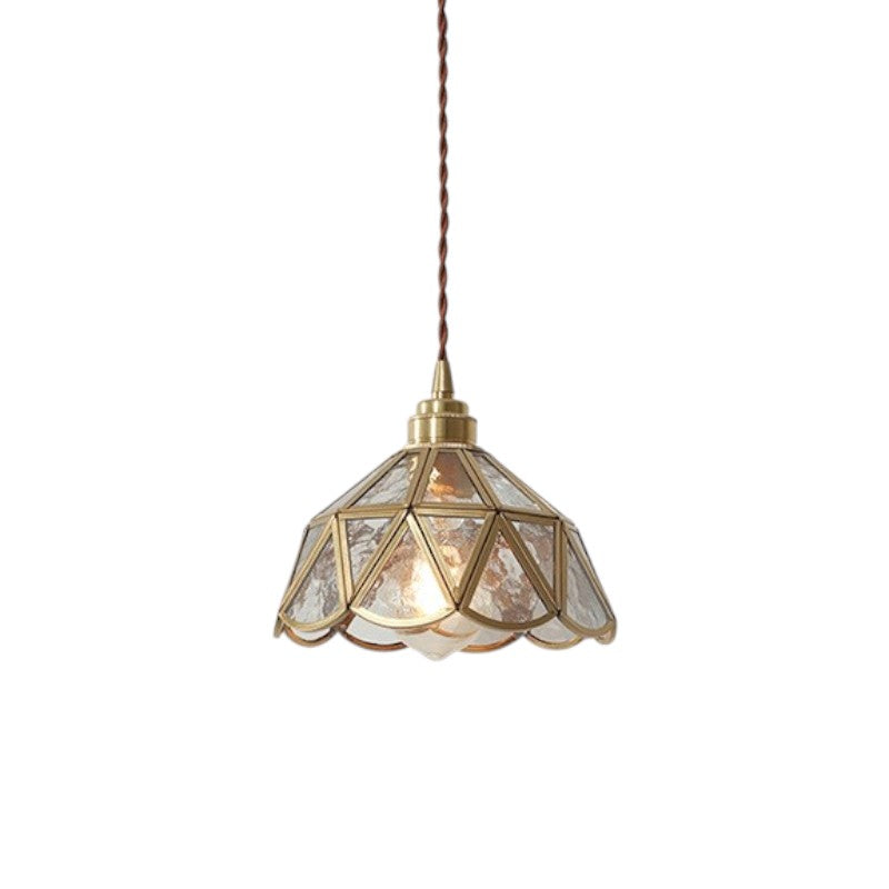 Vintage pendel i glas