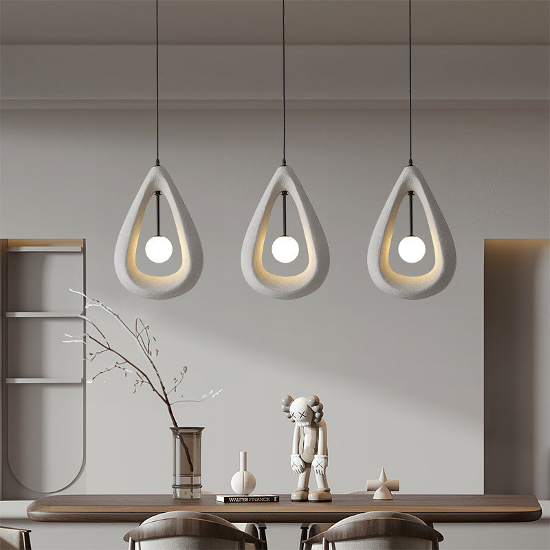 Japandi Oval Pendellampe