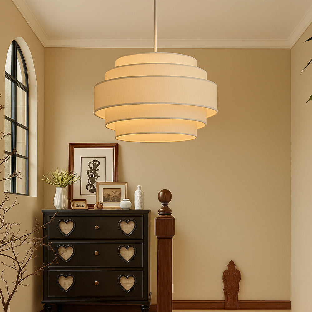 Wabi Sabi Ring Pendel Lampe