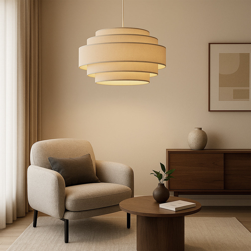 Wabi Sabi Ring Pendel Lampe