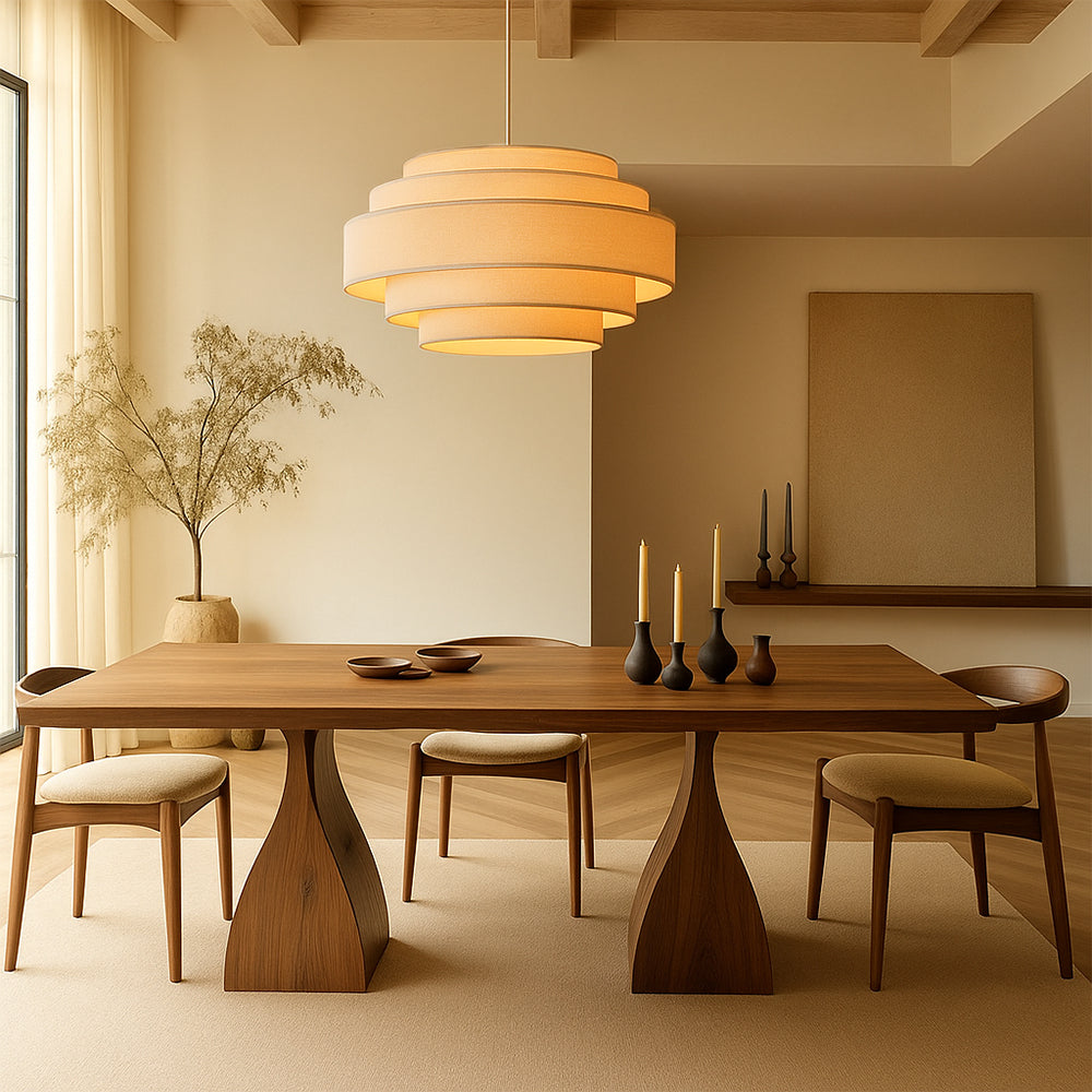 Wabi Sabi Ring Pendel Lampe