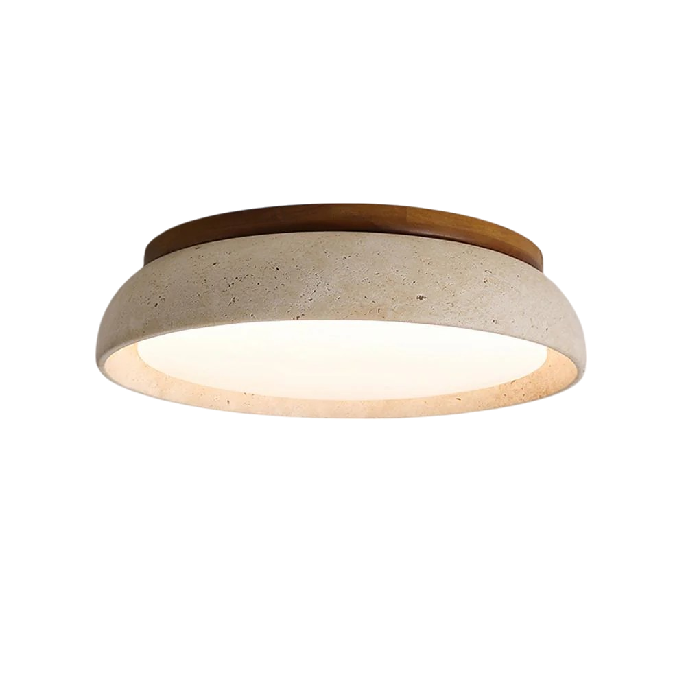Piedra loftslampe i travertin