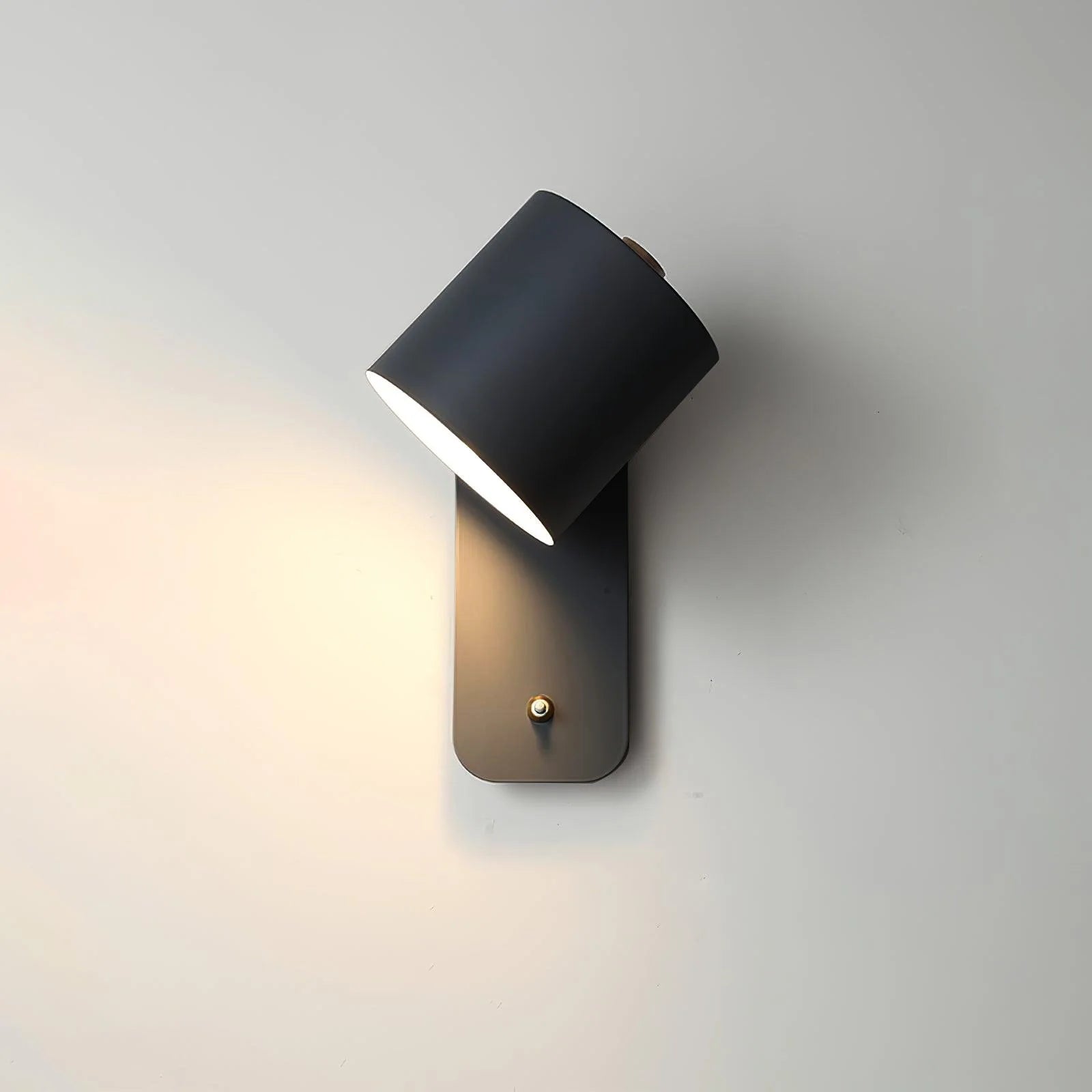 Cylinder Plug-in væglampe