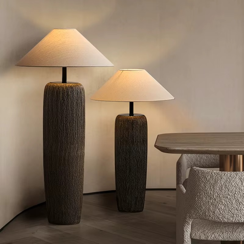 Keramisk gulvlampe