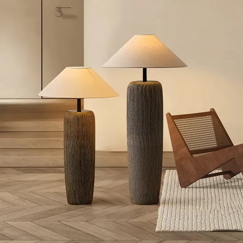 Keramisk gulvlampe